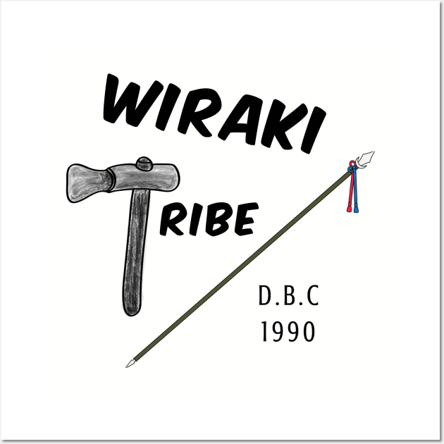 The Wiraki Tribe DBC 1990 Wall Art by Quirky Design Collective